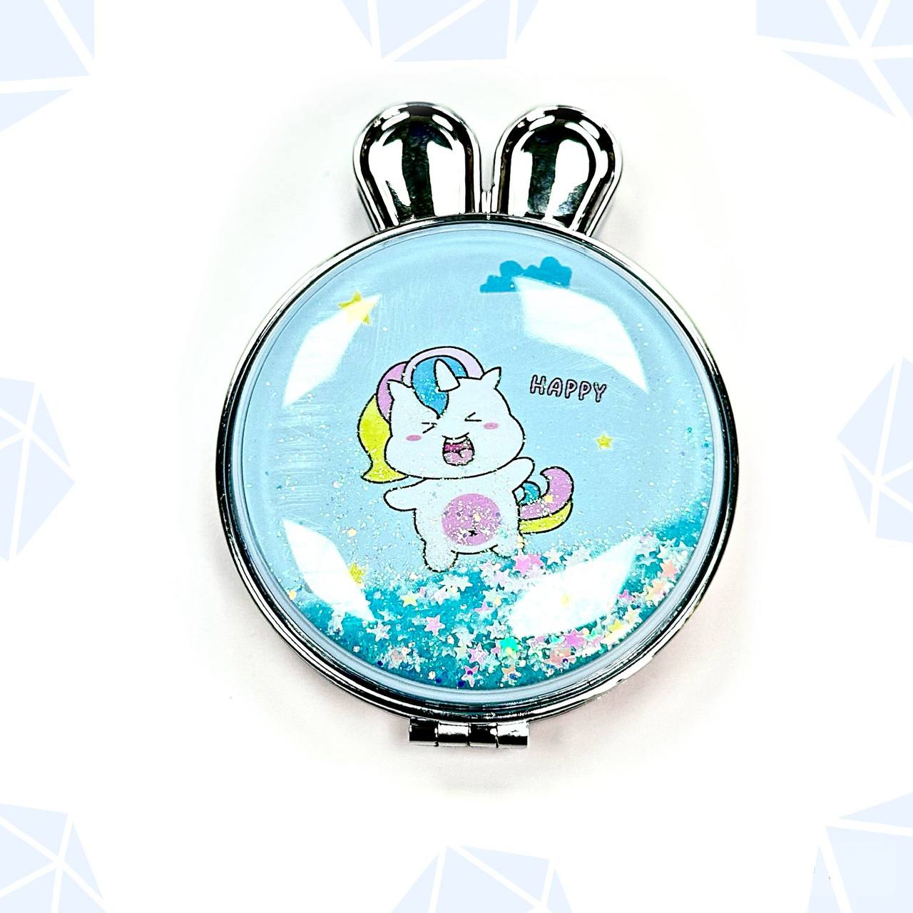 آینه آرایشی آکواریومی طرح اسب تک شاخ