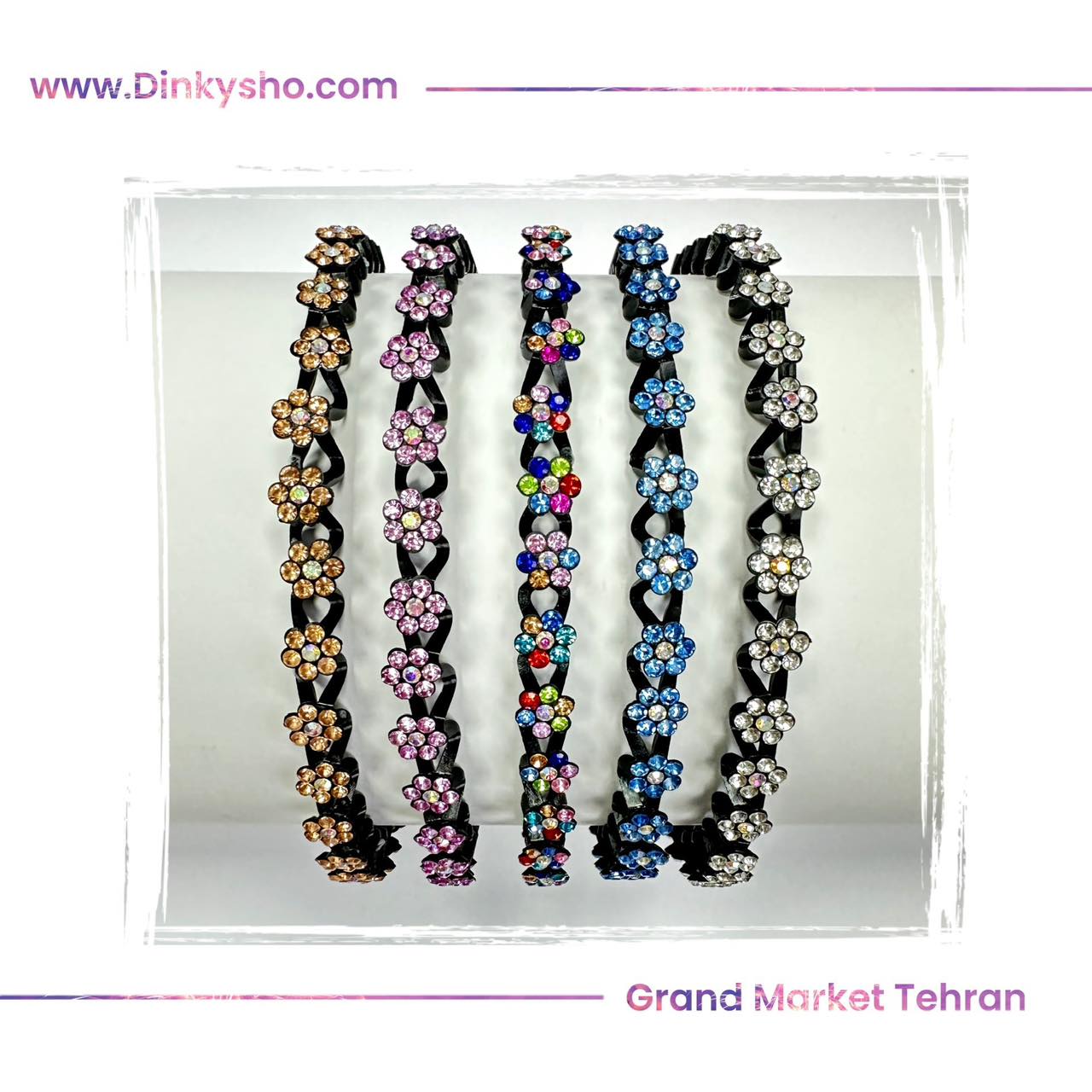 تل مو حالت دهی نگین دار