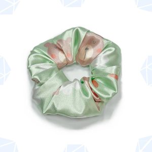 کش مو اسکرانچی ساتن طرح خرس