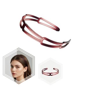 تل مو رنگی طرح توخالی سایز 3