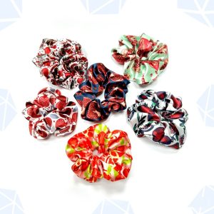 کش مو ساتن یلدایی طرح انار