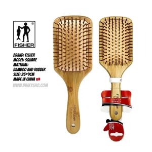 برس مو چوبی بامبو برند Fisher