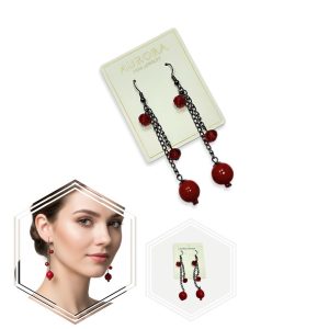 گوشواره شب یلدا طرح انار