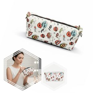 کیف لوازم آرایشی فانتزی طرح لب