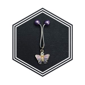 سنجاق روسری طرح پروانه