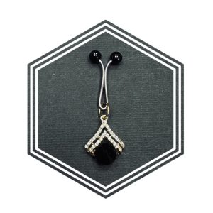 سنجاق روسری طرح دایموند