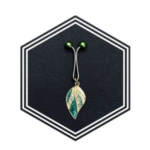 سنجاق روسری طرح برگ