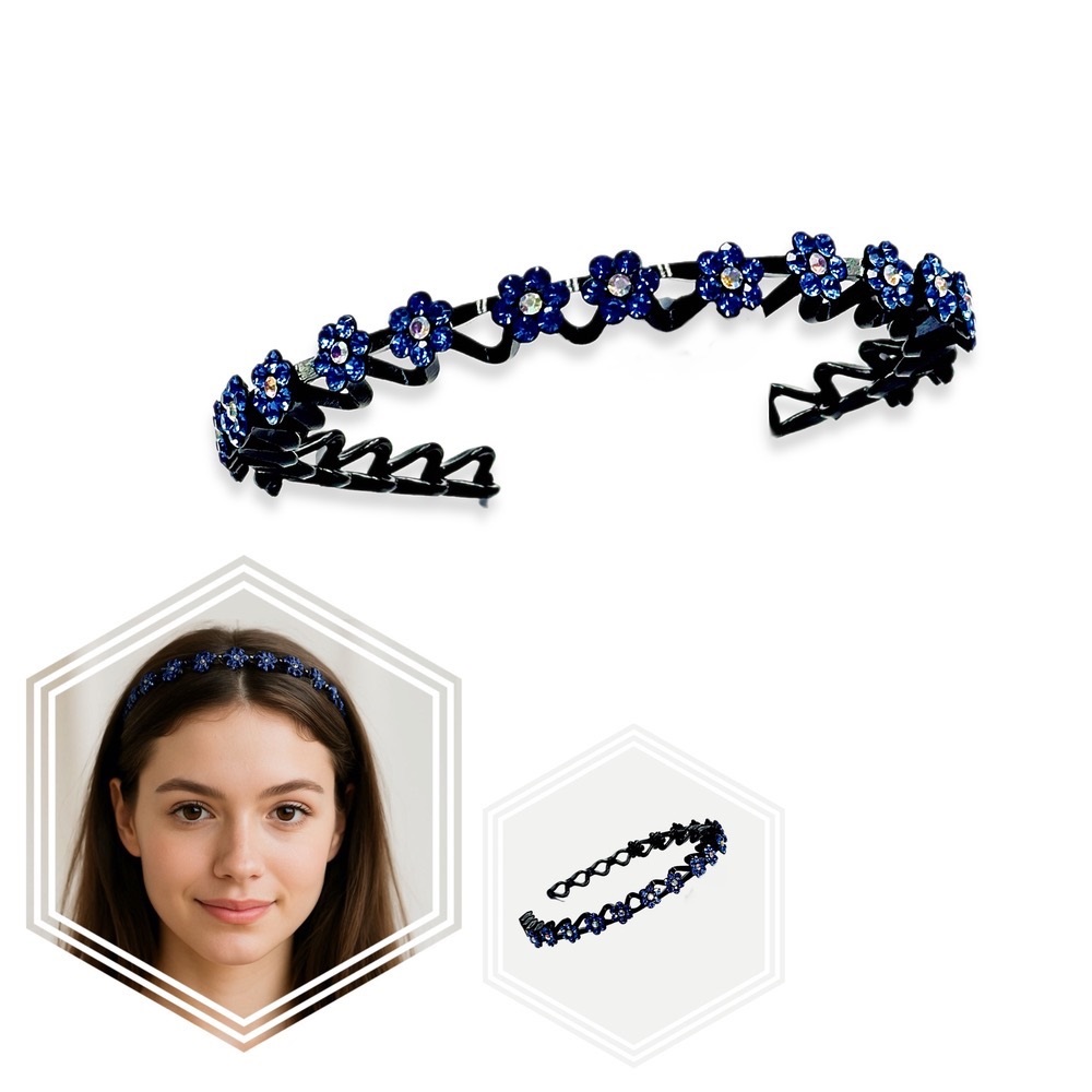 تل مو شانه ای نگین دار