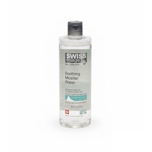 میسلار آرام‌بخش SWISS Image – پاک‌کننده آرایش صورت، چشم و لب (مناسب پوست نرمال تا خشک)