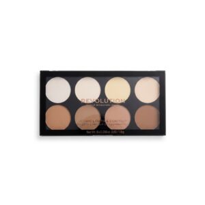 پالت کانتور و هایلایت برند رولوشن 8 رنگ اصلی Iconic Lights & Contour
