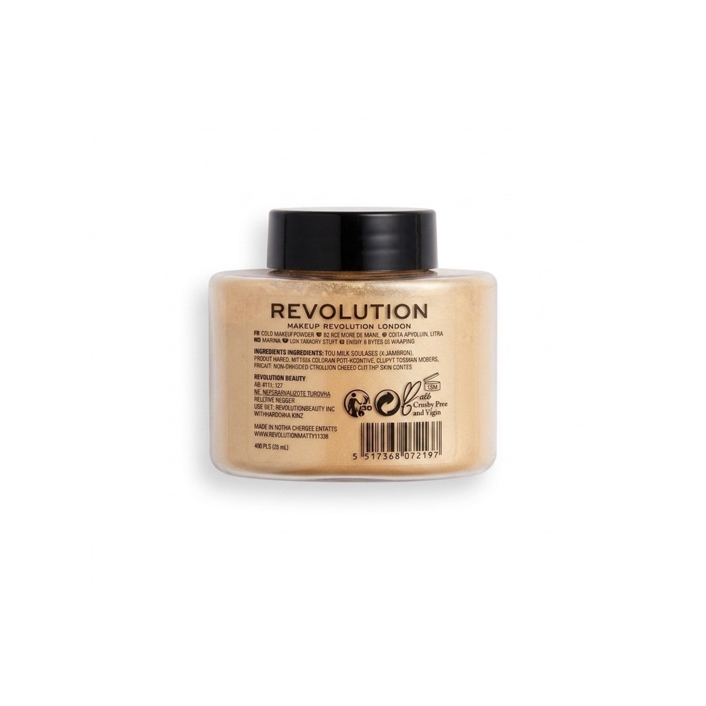 پودر فیکس برند رولوشن (Revolution Banana Baking Powder)؛ فینیش حرفهای برای آرایش ماندگار