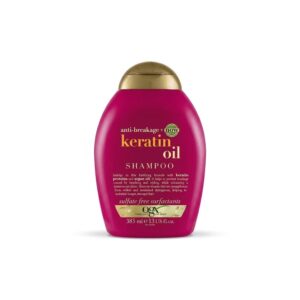 خرید شامپو ضد شکنندگی او جی ایکس (OGX) مدل کراتین اویل (Keratin Oil) – حجم ۳۸۵ میلی‌لیتر
